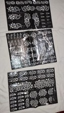 Henna Tattoo Kit, Reusable Tattoo Stencils Sets In...