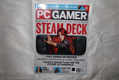 PCGAMER STEAM DECK MAGAZINE ISSUE 350 DECEMBER