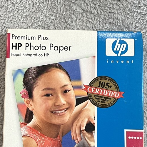 HP Premium Plus Inkjet Photo Paper 4x6" High Gloss 11 1/2 mil 100 Sheets NEW - Zdjęcie 4 z 8