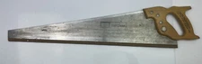 Sears Craftsman Kromedge 26" 8pt Taper Ground Course Crosscut Hand Saw 9-36153