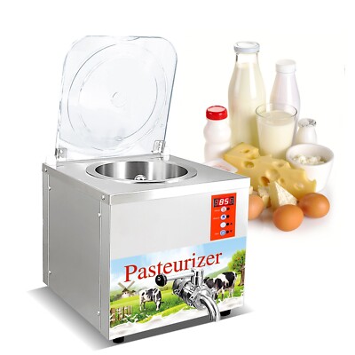 Kolice Commercial 14L Ice Cream Mix Pasteurizer, Juice Pasteurization Machine