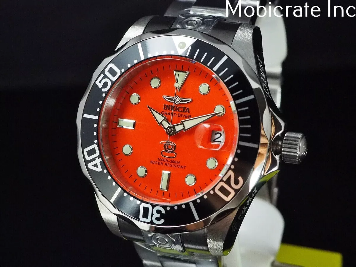 Invicta pro diver orange sale