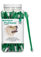 Dog Dental Toothbrush Cat Puppy Dual End ProDental Bulk 2 5 10 20 30 50 ct