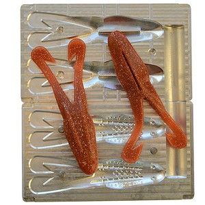 106 mm CNC Mold Lure Aluminium Soft Plastic Bait Mold Horney Toad 4,25/"