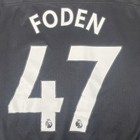 Rare FODEN 47 Manchester City 2020/2021 Away Football Shirt Player Spec Medium