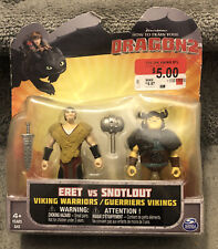 How to Train Your Dragon Race to the Edge Dragon Riders Snotlout Hookfang  Green Action Figure 2-Pack Spin Master - ToyWiz