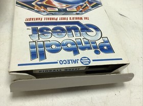 Pinball Quest NES Nintendo Authentic! Cartridge, Box, Styrofoam & sleeve Rare!