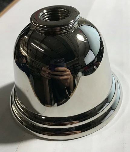 Newport Messing 10552/15 Ersatz Rosetten Glocke aus der 800er Serie, P.Nickel - Bild 3 von 3