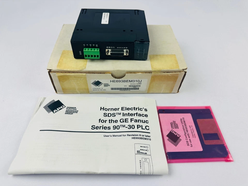 Horner Electric HE693BEM310J SDS Interface Module for the GE Fanuc Series 90-30 - Image 3 of 4
