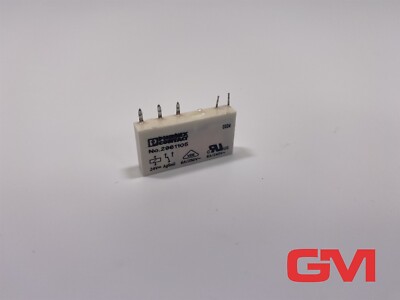 Phoenix Contact Einzelrelais REL-MR- 24DC/21 single relay 2961105 6A/240V 24V DC