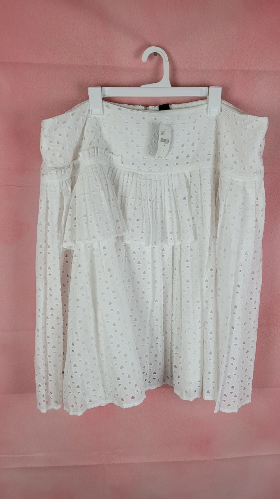 Lane Bryant Womens Plus Size 24 Skirt Lined color White NWT