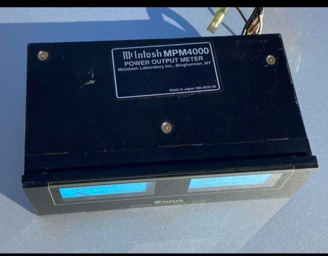 Macintosh MPM4000 Blue Eyes Power Output Meter from japan | eBay
