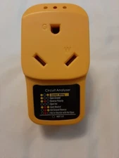 12VOLTS-3750WATTS Circuit Analyzer Yellow (IL/RT6-20160-12VOLTS-3750WATTS-NOB)
