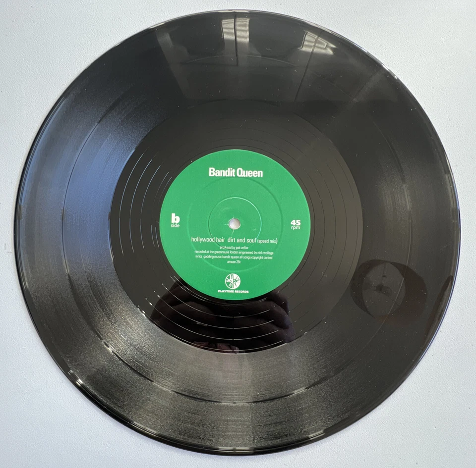 BANDIT QUEEN Miss Dandys b/W Hollywood Hair / Dirt And Soul 12" 45rpm UK 1995 EX - Imagem 4 de 4