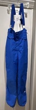 Nils Women's Blue Ski Snowboard Pants Sz 10 USA Made Thinsulate 3M Vintage