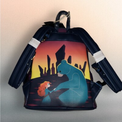 Loungefly Disney Brave Princess Merida Castle Mini Backpack  display picture 3