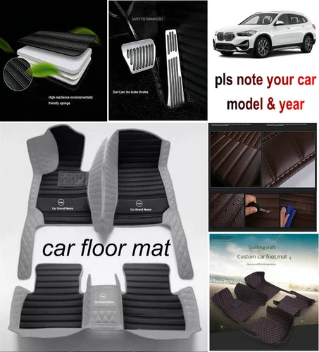 Car Floor Mats Fit for Chevrolet Blazer Waterproof Auto Custom Carpets Liners - Imagen 39 de 42