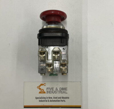 Telemecanique ZB2R Contact Block with Emergency Stop Button | eBay