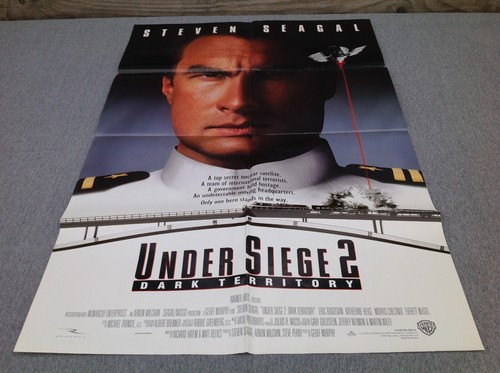 1995 Under Siege 2 Original Movie House Full Sheet Poster