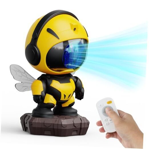 Hiya-Naya 2024 Bee Astronaut Galaxy Projector,Star Projector Galaxy Night