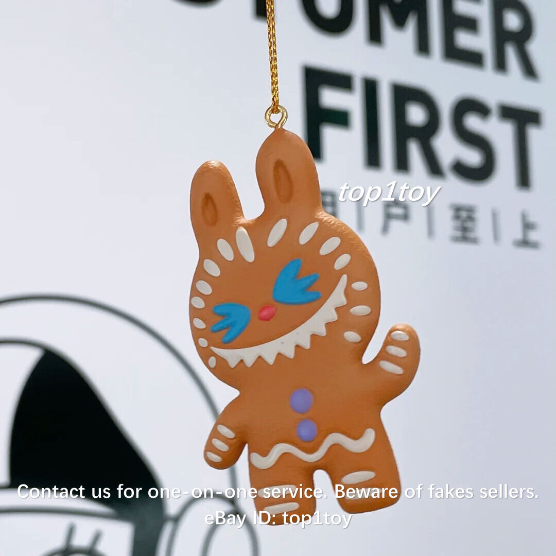 POP MART x HOW2WORK Labubu Christmas The Gingerbread Man