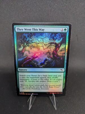 MTG They Went This Way Foil 178 Murders At Karlov Manor Magic
