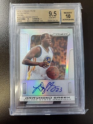 2013-14 Panini Prizm - Autographs Silver Prizm #168 Draymond Green 