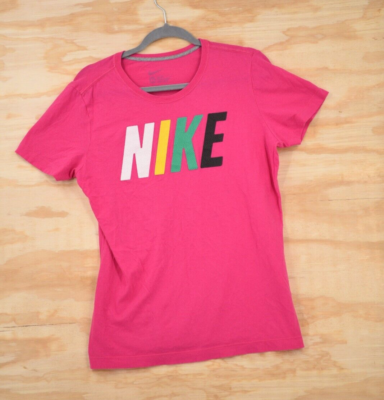 hot pink nike shirt women's