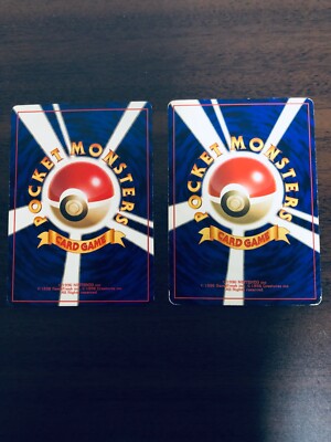 ゴースト　no.093 Dark Ghost pokemon Cards Old Back No.093 Game Nintendo