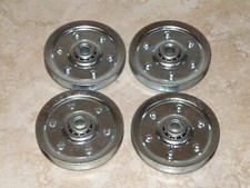 Garage Door 3" Sheave Pulleys 4 Pack Extension Spring Pulley
