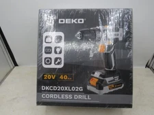 DEKO PRO 20V Cordless Drill Set DKCD20XL02G (TDY027119)