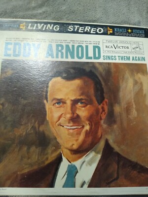 EDDY ARNOLD SINGS THEM AGAIN VINYL LP RCA RECORD