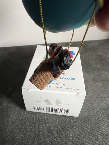 Hallmark Keepsake Ornament 2010 UNICEF A World Of Joy Hot Air Balloon Figurine - Picture 7 of 8