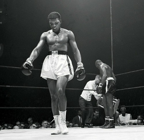 Cassius Clay VS Doug Jones 1963 Encapsulated Closed Circuit Full Ticket ComesPSA - Picture 2 of 5
