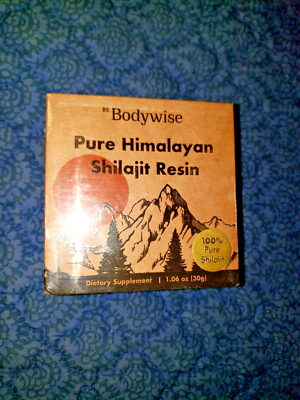 #ad #ad NEW amp; SEALED Be Bodywise Pure Himalayan Shilajit Resin 100% Pure 1.06 oz. $39.99