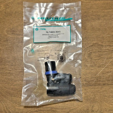 Neutrik NLT4MX-BAG-Heavy Duty 4-Pole Male Speakon Cable Connector, Black