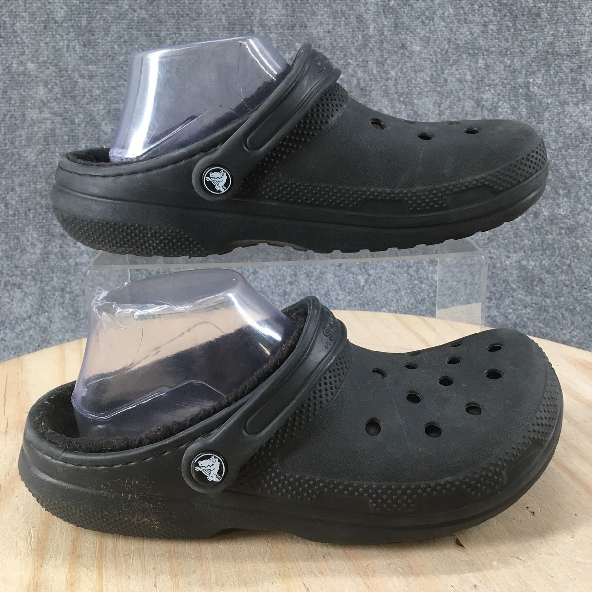 Black Fleece Lined Crocs On Sale Clogs Shoes Fleece Lined Crocs