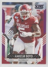 2021 Score Rookies Purple Rakeem Boyd #379 0st9