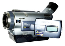 Sony Digital 8 , Hi8 u. Video8 Camcorder DCR-TRV330E mit Analog-Digital-Wandler