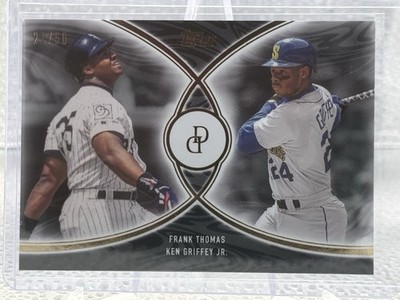 2026 Topps Dynamic Duals Frank Thomas Ken Griffey Jr. #7 Black 21/50