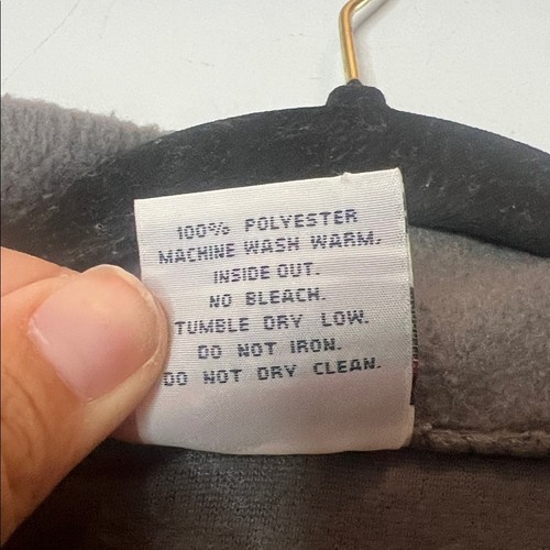 Veste polaire zippée unisexe noire et grise USA Olympics London taille XL - Photo 4/5