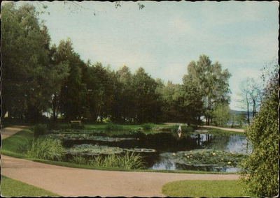 #ad Public Park Vanersborg Sweden Swe Vintage Postcard $4.97