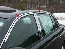 Ss Window Trim 4pc Fits 2004-2010 Kia Amanti Wp24801 Qaa Ss Window Trim 4pc Fits 2004-2010 Kia Amanti Wp24801 Qaa