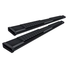 For Ram 1500 2013-2025 Dee Zee DZ16121 6" Black Rectangular Nerf Bars