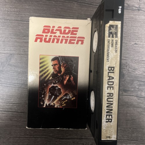 BLADE RUNNER VHS First Release 1982/83 Print Embassy Home No Top Label