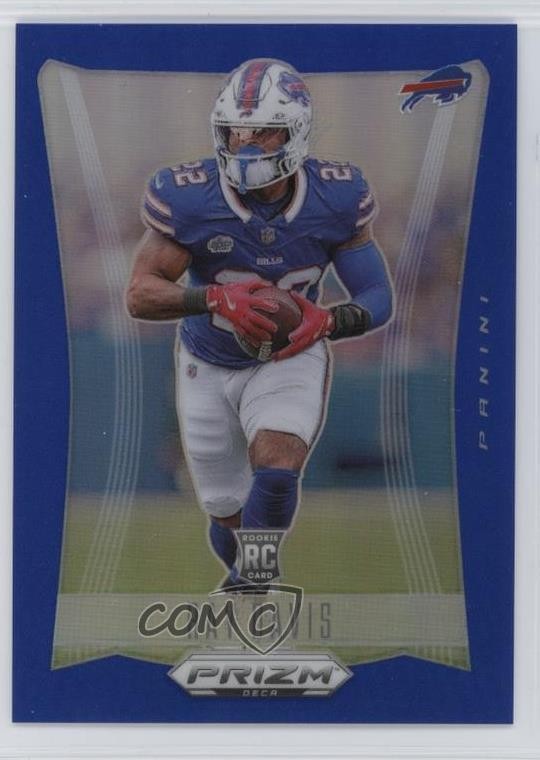 Ray Davis Panini Prizm Deca #34 Blue