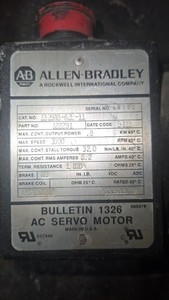 Allen Bradley 1326AB-A2E-11 Servo Motor