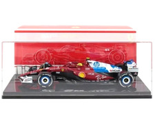 LEWIS HAMILTON BURAGO 2025 F1 SF-25 TEAM SCUDERIA FERRARI 1:18 w/ Display Case