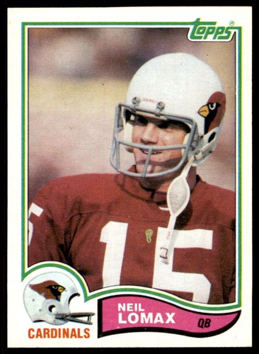 Neil Lomax #471 1982 Topps card