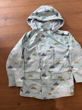 Mädchen Regenjacke Gr 6-7 Jahre mit Kaputte ...